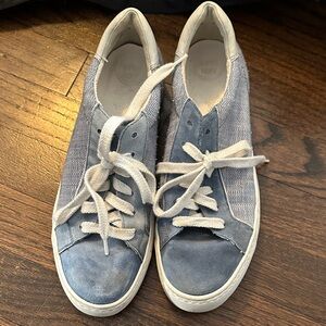Paul Green Blue and White Women's Sneakers
